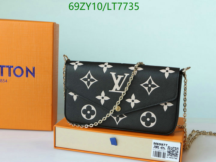 LV Bags-(4A)-Wallet-,Code: LT7735,$: 69USD