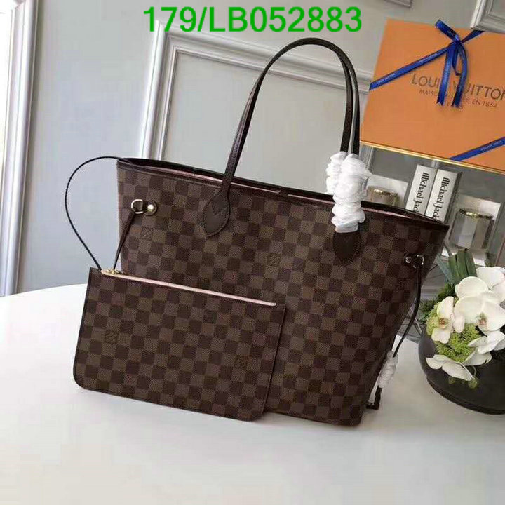 LV Bags-(Mirror)-Neverfull-,Code:LB052883,