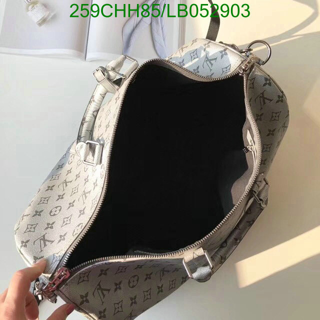 LV Bags-(Mirror)-Keepall BandouliRe 45-50-,Code: LB052903,