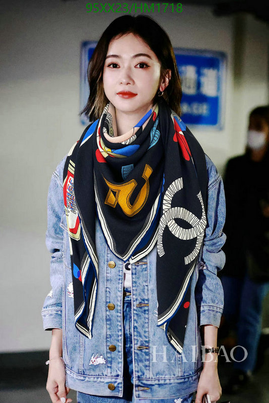 Scarf-Chanel, Code: HM1718,$: 95USD