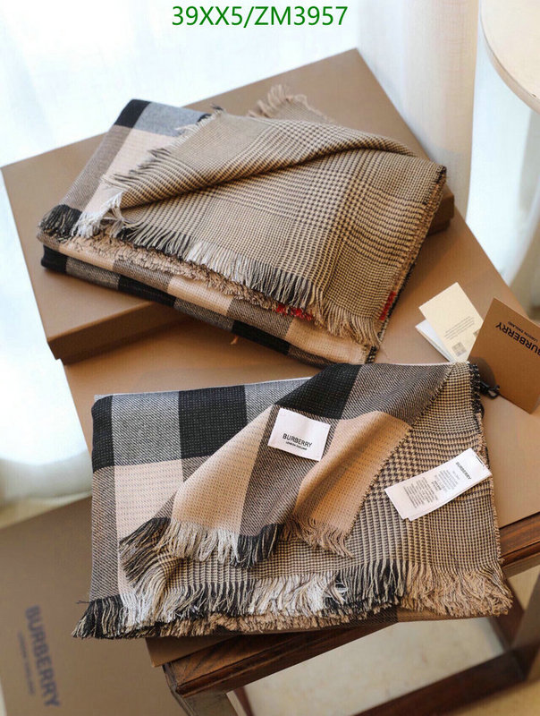 Scarf-Burberry, Code: ZM3957,$: 39USD