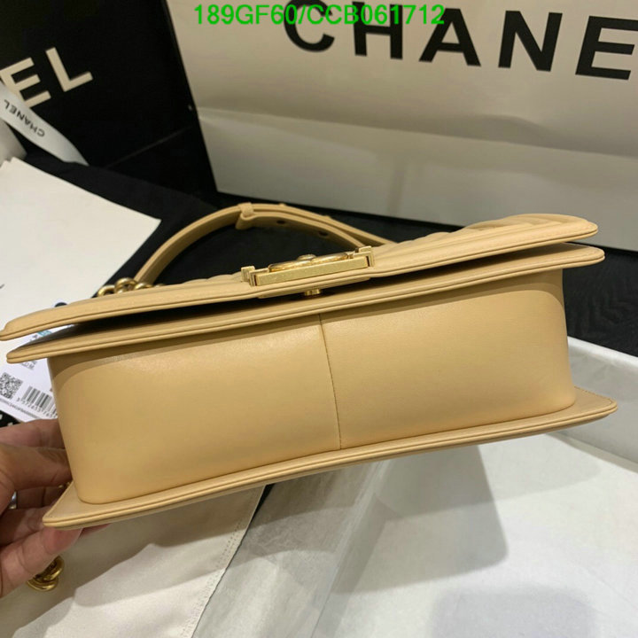 Chanel Bags -(Mirror)-Le Boy,Code: CCB061712,$: 189USD