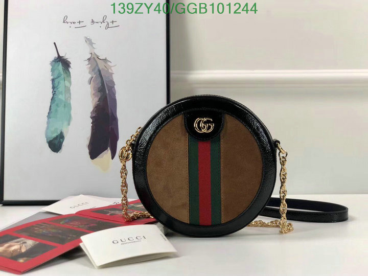 Gucci Bag-(Mirror)-Diagonal-,Code: GGB101244,$:139USD