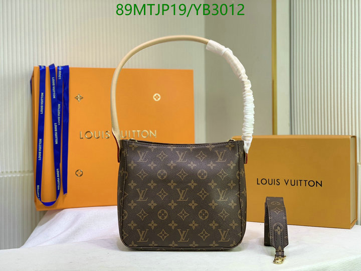 LV Bags-(4A)-Handbag Collection-,Code: YB3012,$: 89USD