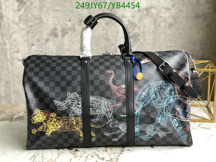 LV Bags-(Mirror)-Keepall BandouliRe 45-50-,Code: YB4454,$: 249USD