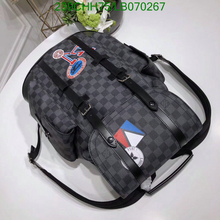 LV Bags-(Mirror)-Backpack-,Code: LB070267,$: 239USD