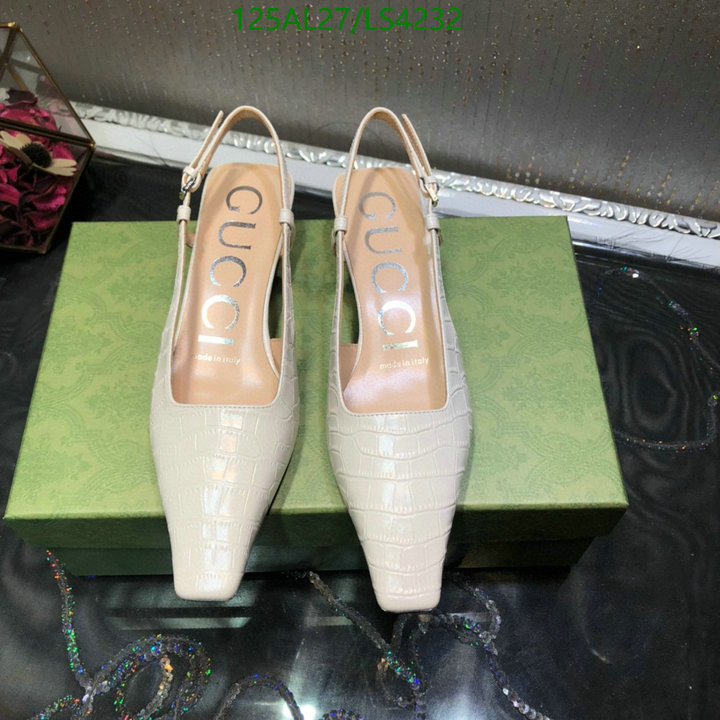 Women Shoes-Gucci, Code: LS4232,$: 125USD