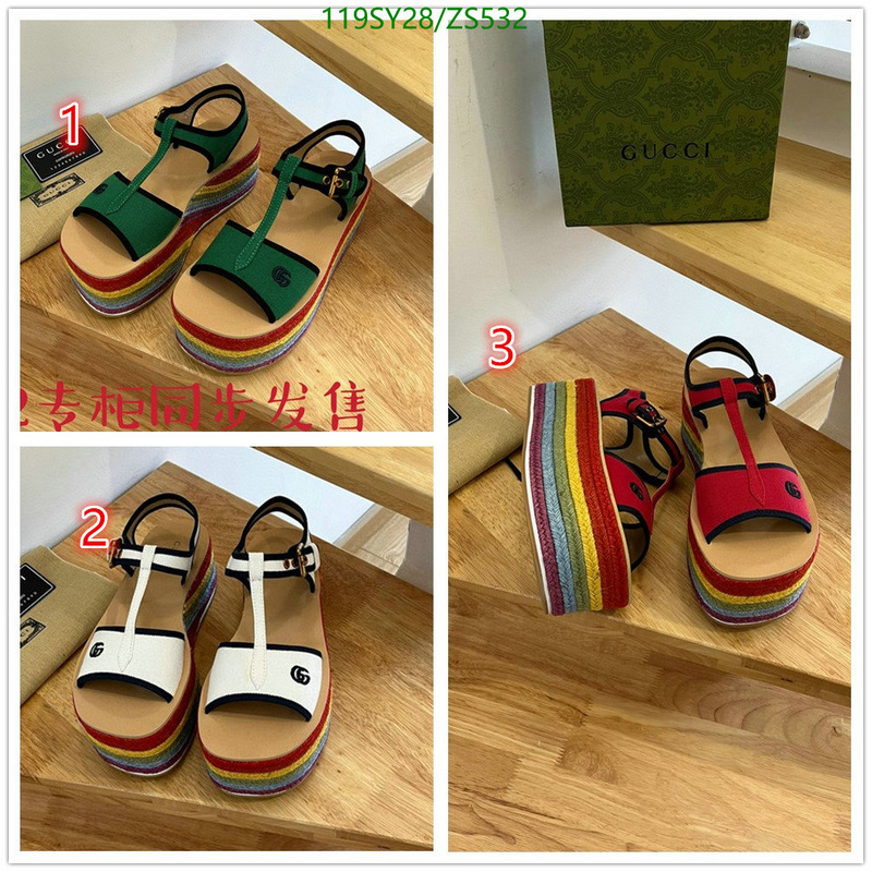 Women Shoes-Gucci, Code: ZS532,$: 119USD