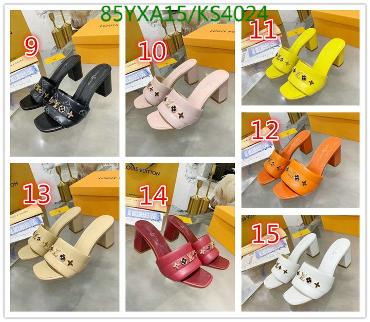 Women Shoes-LV, Code: KS4024,$: 85USD