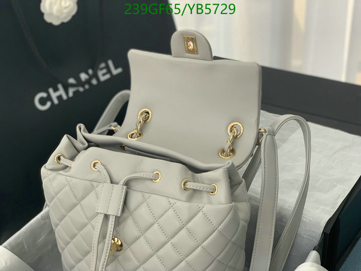 Chanel Bags -(Mirror)-Backpack-,Code: YB5729,$: 239USD