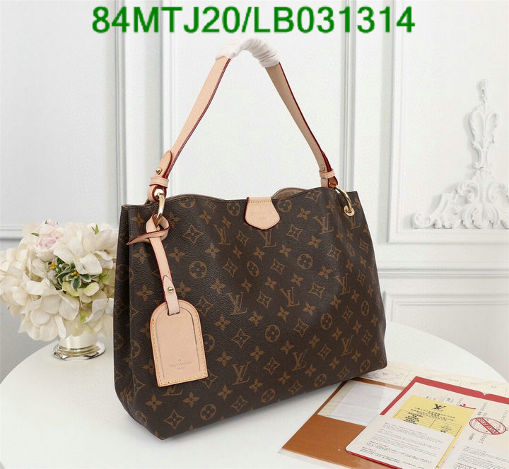 LV Bags-(4A)-Handbag Collection-,Code: LB031314,$: 84USD