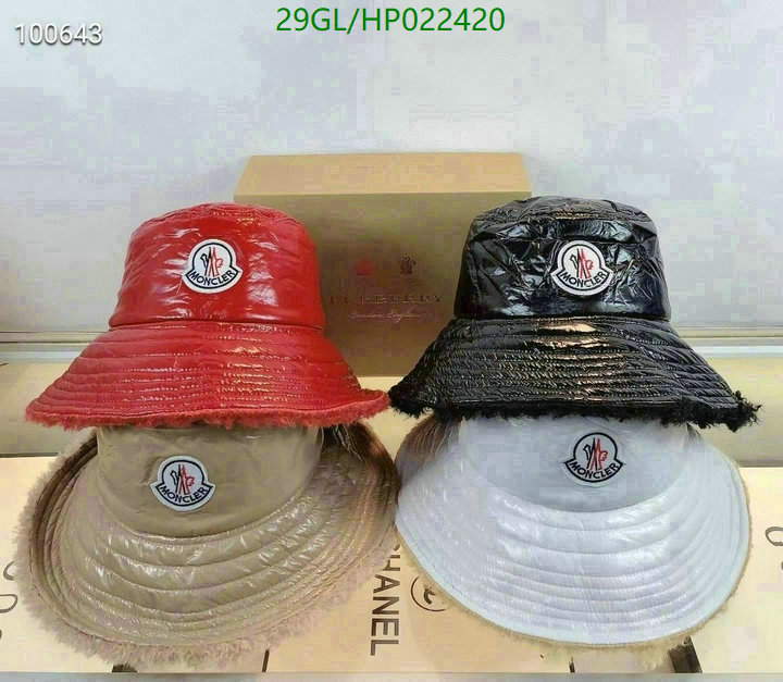 Cap -(Hat)-Moncler, Code: HP022420,$: 29USD