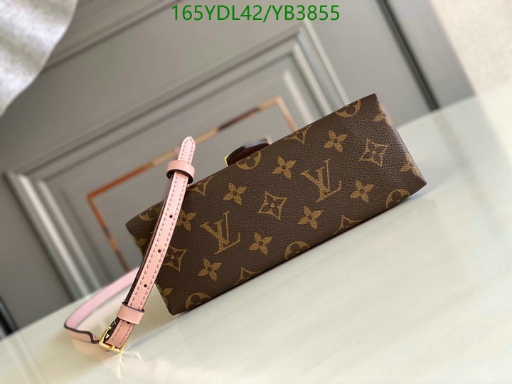 LV Bags-(Mirror)-Handbag-,Code: YB3855,$: 165USD