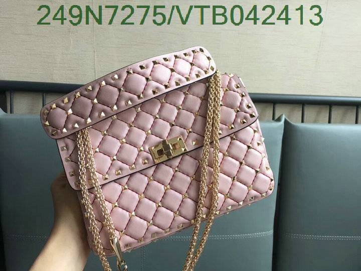 Valentino Bag-(Mirror)-Rockstud Spike,Code: VTB042413,$:249USD