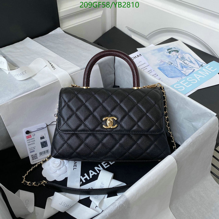 Chanel Bags -(Mirror)-Handbag-,Code: YB2810,$: 209USD