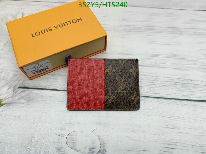 LV Bags-(4A)-Wallet-,Code: HT5240,$: 35USD