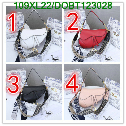 Dior Bags-(4A)-Saddle-,Code: DOBT123028,$: 109USD