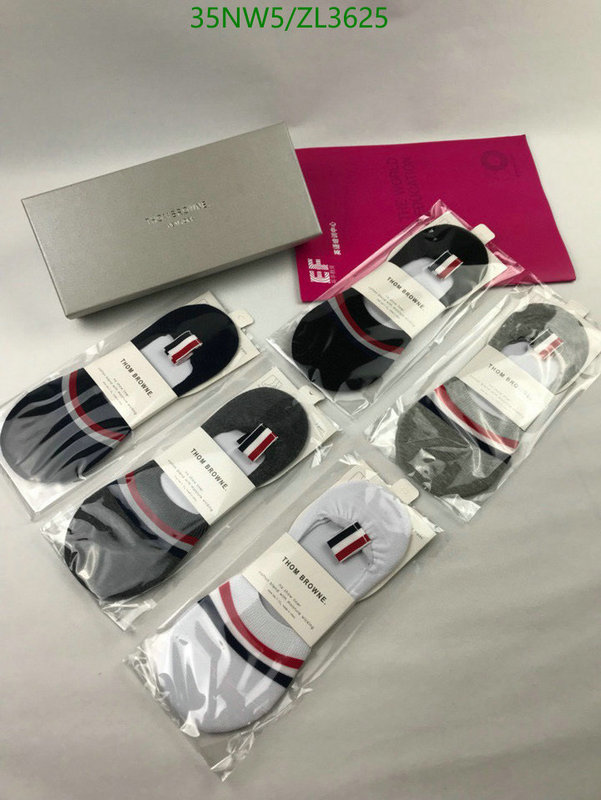 Sock-Thom Browne, Code: ZL3625,$: 35USD