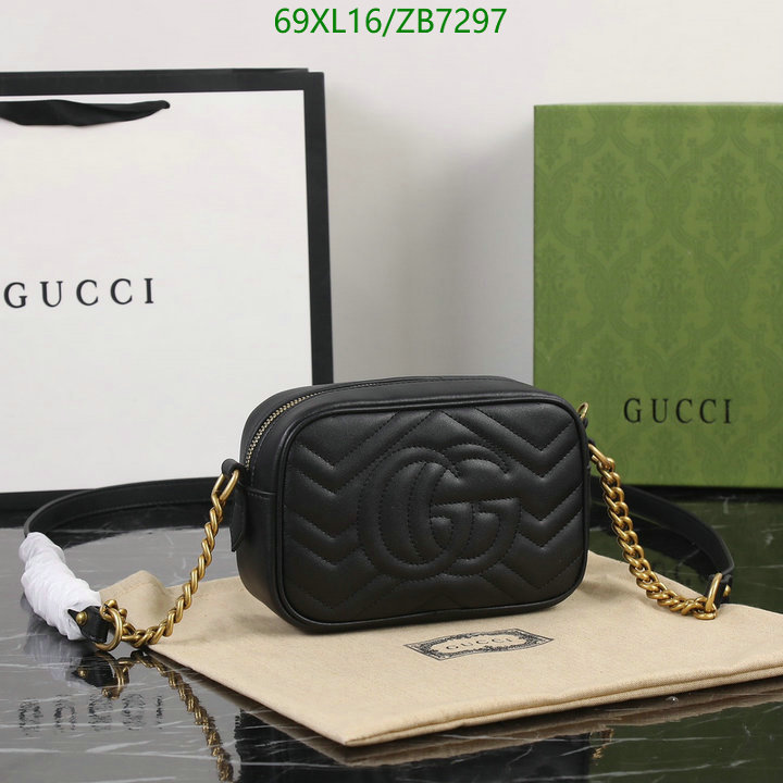 Gucci Bag-(4A)-Marmont,Code: ZB7297,$: 69USD