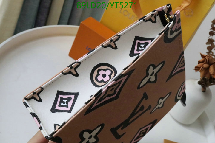 LV Bags-(Mirror)-Wallet-,Code: YT5271,$: 89USD