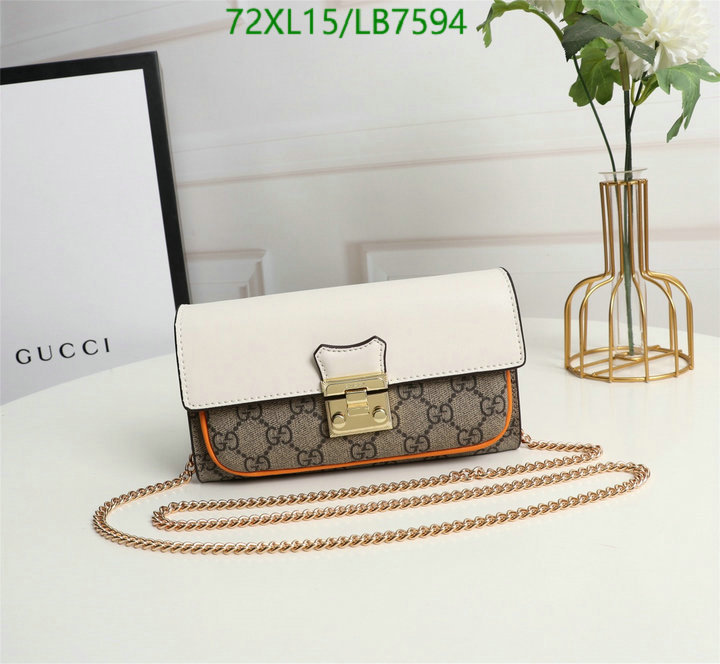 Gucci Bag-(4A)-Padlock-,Code: LB7594,$: 72USD