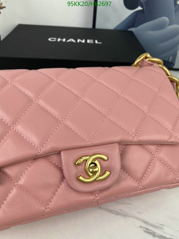 Chanel Bags ( 4A )-Diagonal-,Code: HB2697,$: 95USD