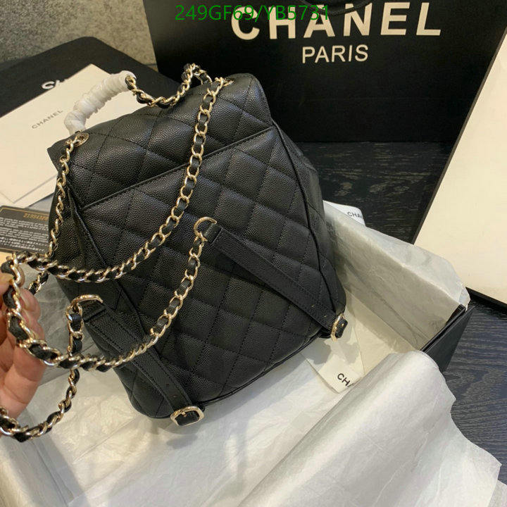 Chanel Bags -(Mirror)-Backpack-,Code: YB5731,$: 249USD