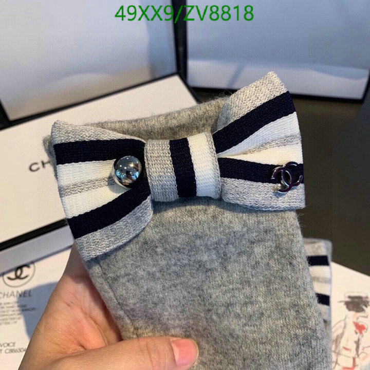 Gloves-Chanel, Code: ZV8818,$: 49USD