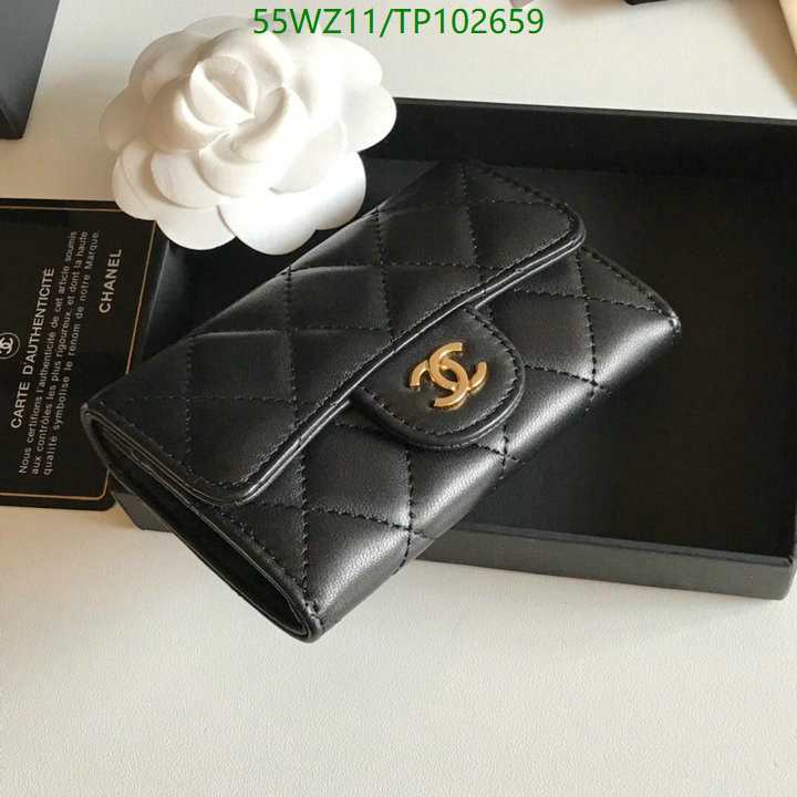 Chanel Bags ( 4A )-Wallet-,Code: TP102659,$: 55USD