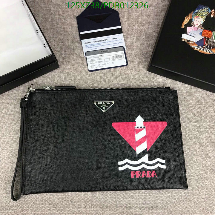 Prada Bag-(Mirror)-Clutch-,Code: PDB012326,$:125USD