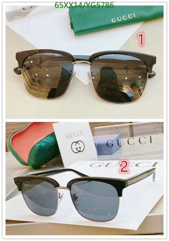 Glasses-Gucci, Code: YG5786,$: 65USD