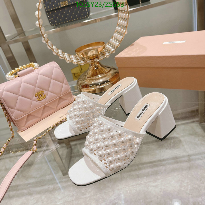 Women Shoes-Miu Miu, Code: ZS553,$: 105USD