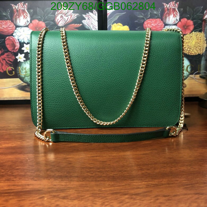 Gucci Bag-(Mirror)-Diagonal-,Code: GGB062804,$: 209USD