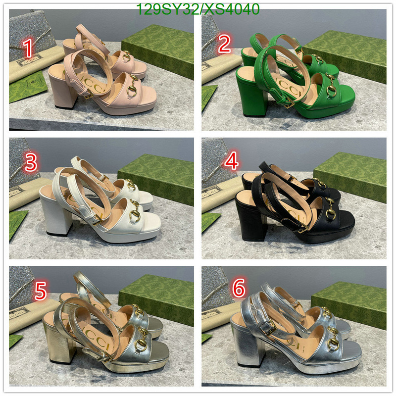 Women Shoes-Gucci, Code: XS4040,$: 129USD