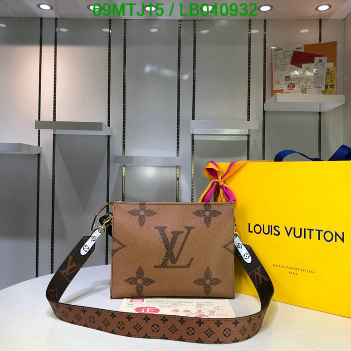 LV Bags-(4A)-Pochette MTis Bag-Twist-,Code: LB040932,$: 69USD