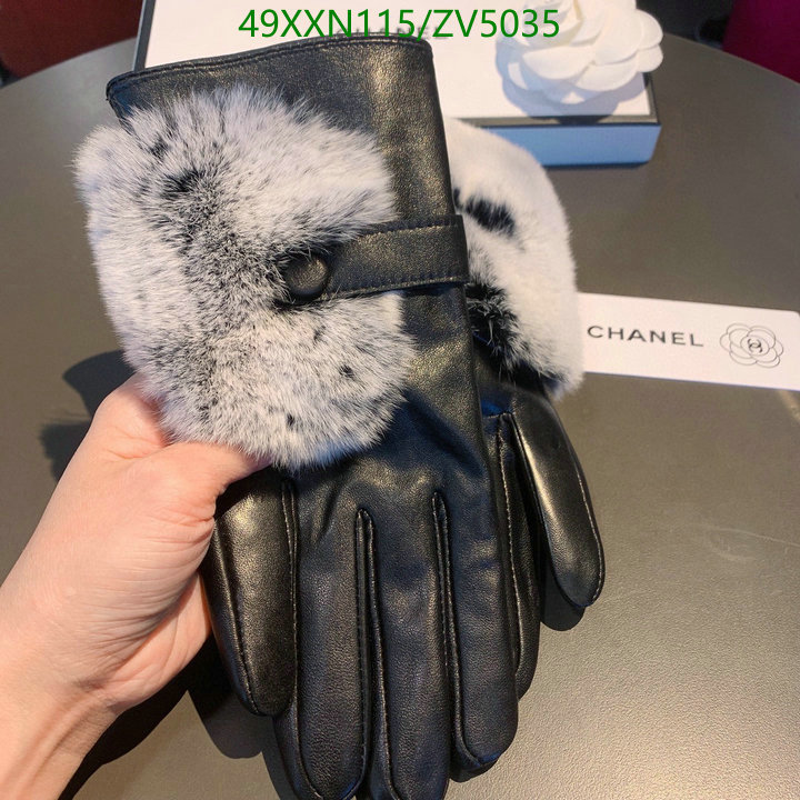 Gloves-Chanel, Code: ZV5035,$: 49USD