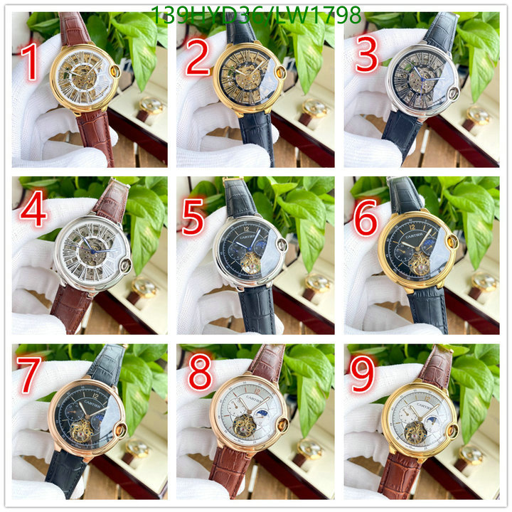 Watch-4A Quality-Cartier, Code: LW1798,$: 139USD