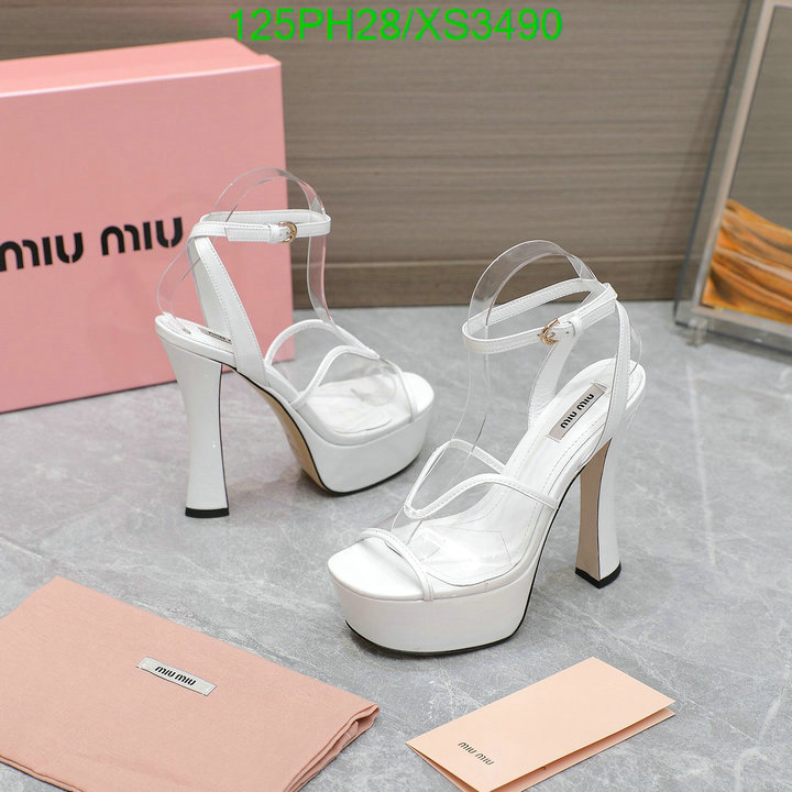 Women Shoes-Miu Miu, Code: XS3490,$: 125USD