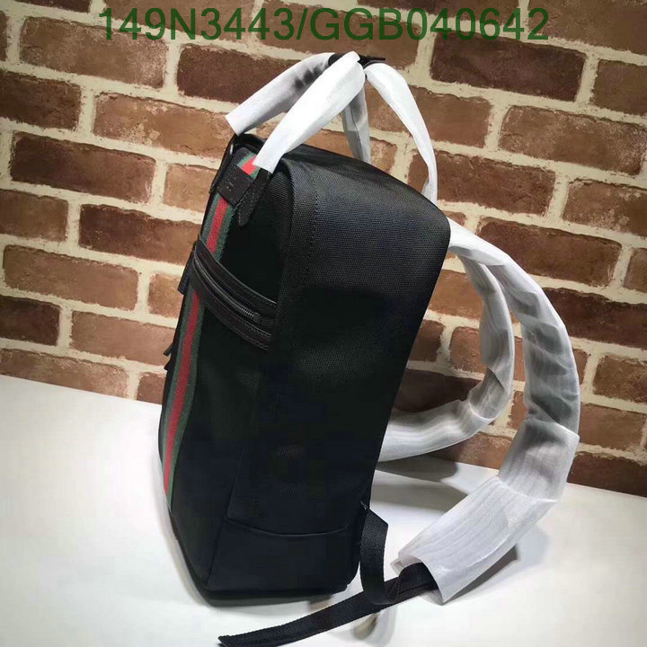 Gucci Bag-(Mirror)-Backpack-,Code:GGB040642,$:149USD