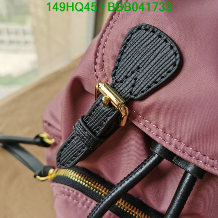 Burberry Bag-(Mirror)-Backpack-,Code: BBB041733,$: 149USD