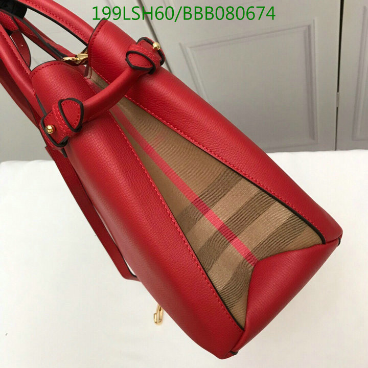 Burberry Bag-(Mirror)-Handbag-,Code: BBB080674,$:199USD