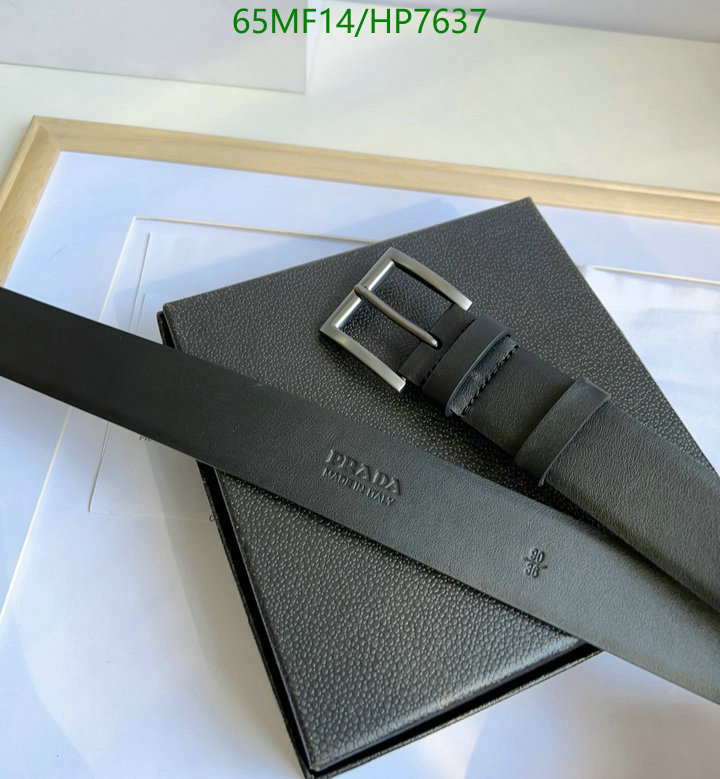Belts-Prada, Code: HP7637,$: 65USD