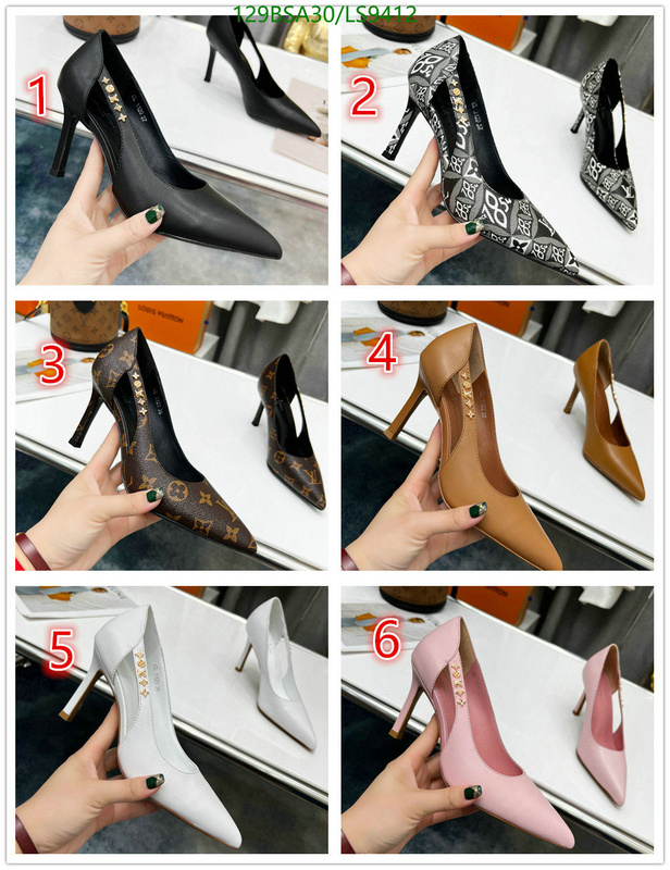 Women Shoes-LV, Code: LS9412,$: 129USD