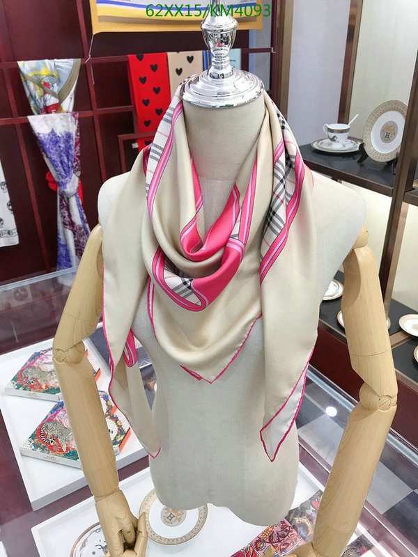 Scarf-Burberry, Code: KM4093,$: 62USD