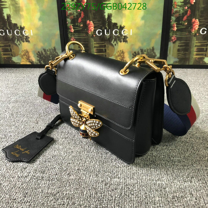 Gucci Bag-(Mirror)-Diagonal-,Code: GGB042728,$:229USD