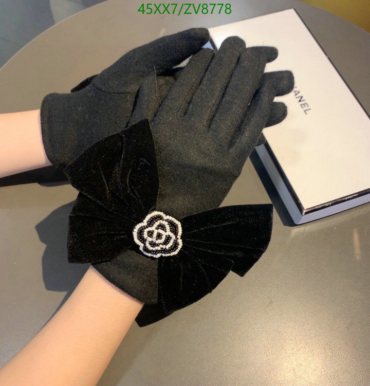 Gloves-Chanel, Code: ZV8778,$: 45USD