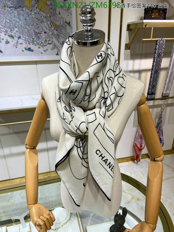 Scarf-Chanel, Code: ZM6398,$: 85USD