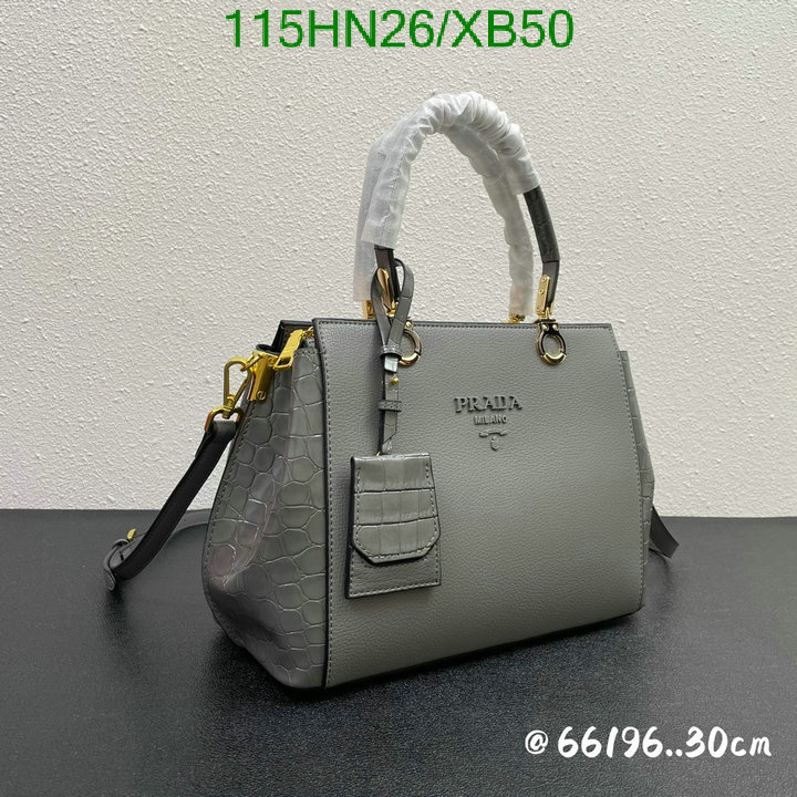 Prada Bag-(4A)-Handbag-,Code: XB50,$: 115USD