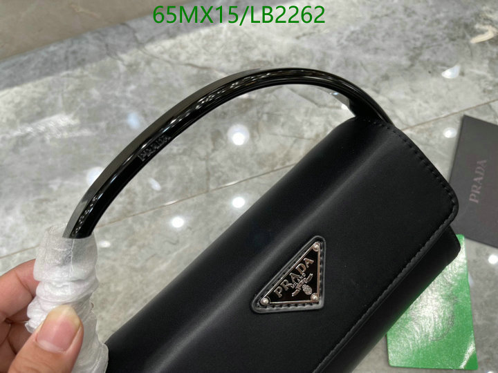 Prada Bag-(4A)-Diagonal-,Code: LB2262,$: 65USD