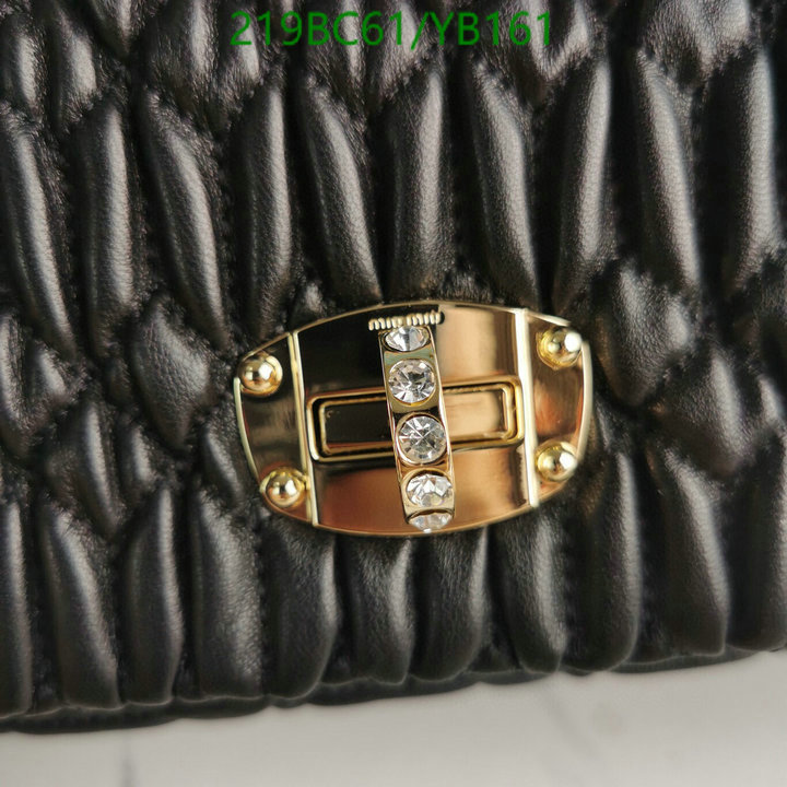 Miu Miu Bag-(Mirror)-Diagonal-,Code: YB161,$: 219USD